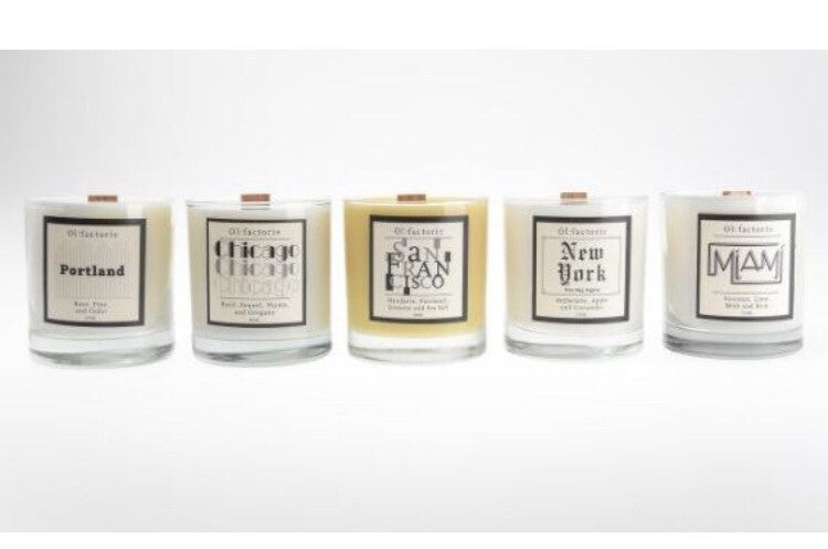 City Candles 10oz Wood Wick