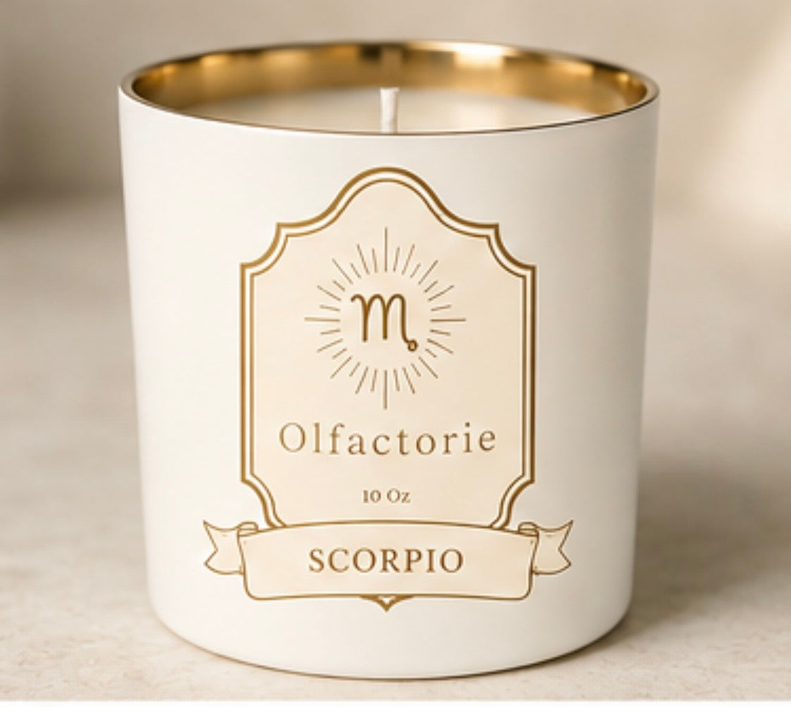 Scorpio Zodiac Candle | Olfactorie