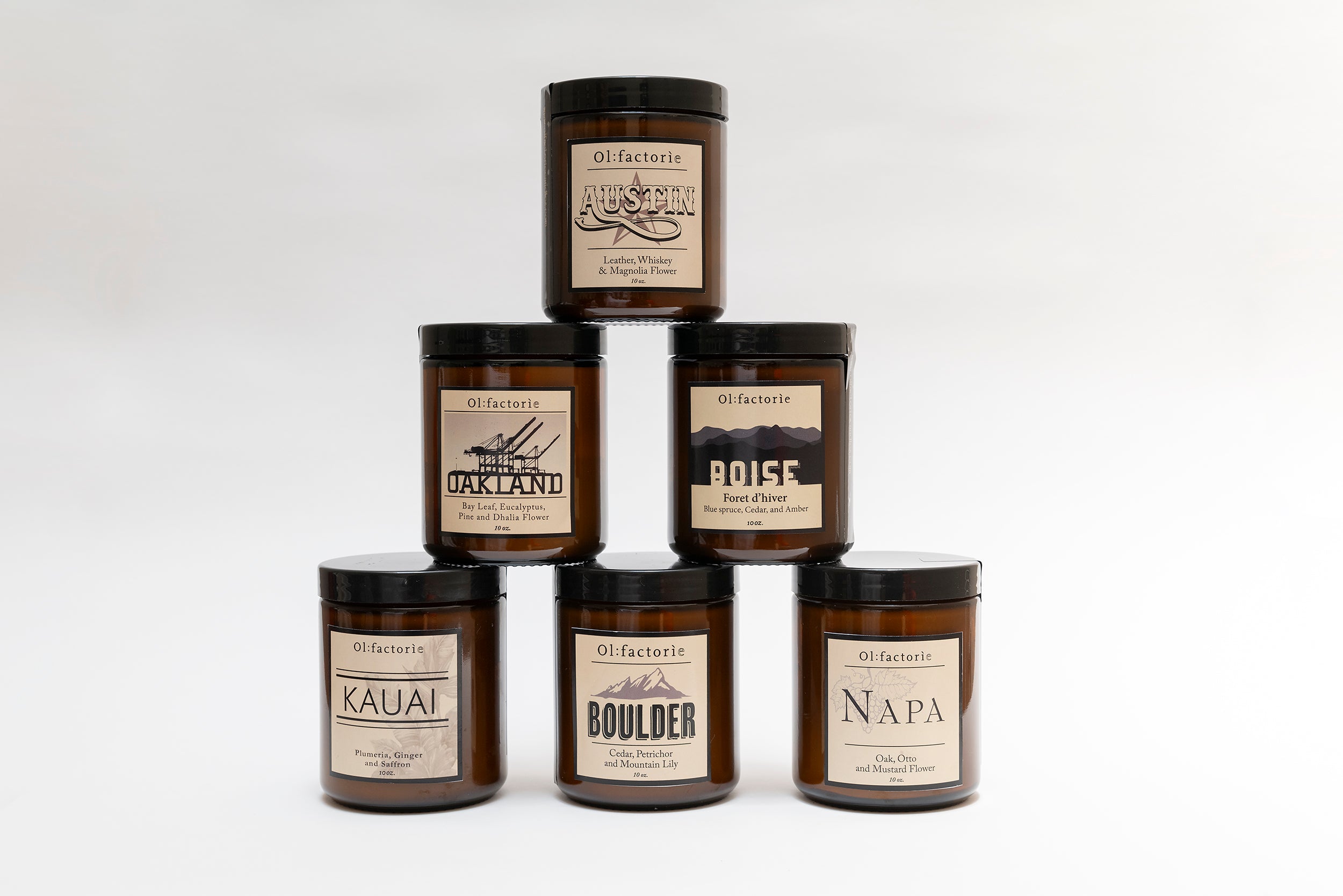 New York Amber Candle - Olfactorie Candles + Apothecary Boutique