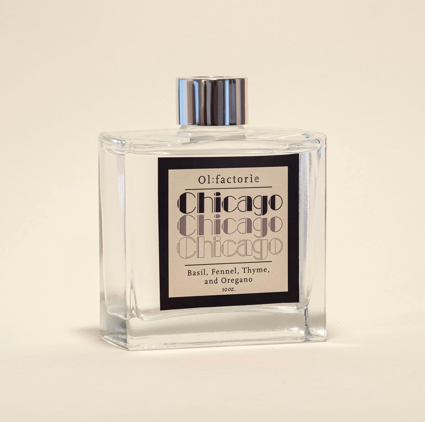 Chicago Diffuser 10oz - Olfactorie Candles + Apothecary Boutique