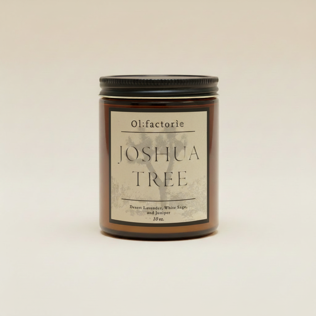 Joshua Tree Amber - Olfactorie Candles + Apothecary Boutique