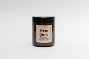 New York Amber Candle - Olfactorie Candles + Apothecary Boutique