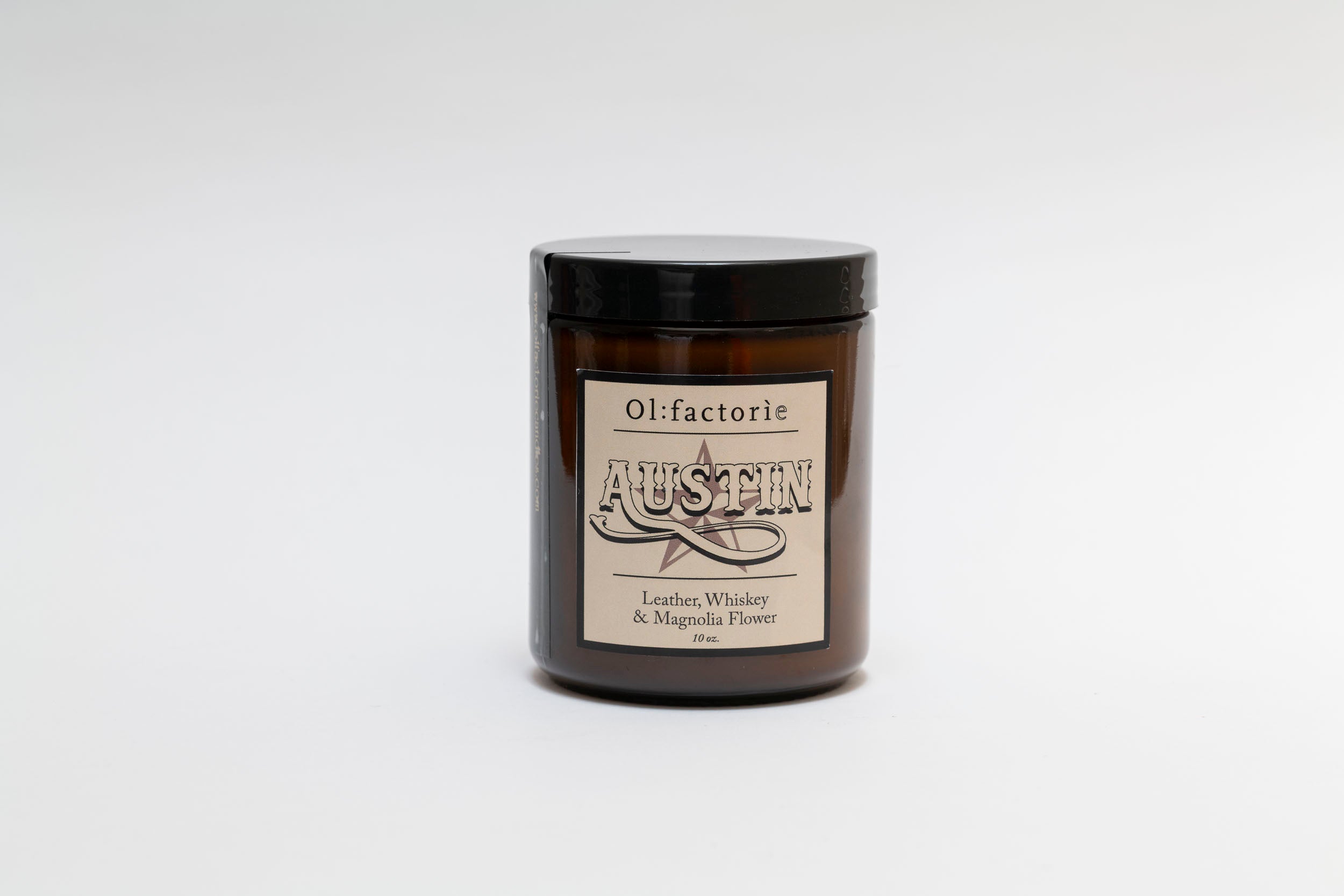 Austin Amber Candle - Olfactorie Candles + Apothecary Boutique