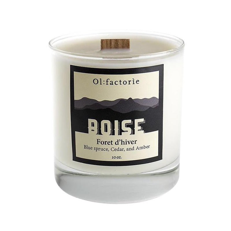 Boise "Foret D'hiver" Candle - Olfactorie Candles + Apothecary Boutique